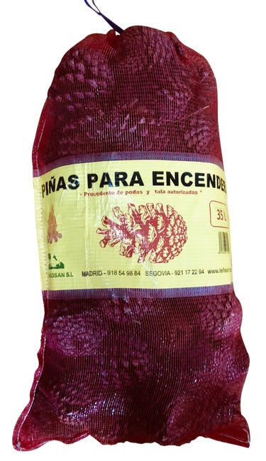 Saco de piñas de encendido RICOSAN de 3 kg