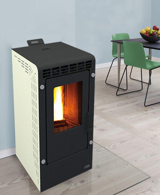 Estufa de pellets NEW BIO+ 9,5 kW